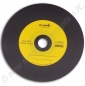 Preview: CD-R 700 MB Carbon in Vinyloptik, Label: farbig