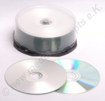 CD-R 700 MB NMC transparent / silber Thermodruck PRISM vollflächig