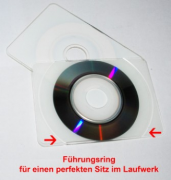 Visitenkarten DVD Rohling, 600 MB - 10 Stück