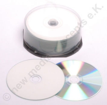 DVD -R 4,7 GB bedruckbar, vollflächig